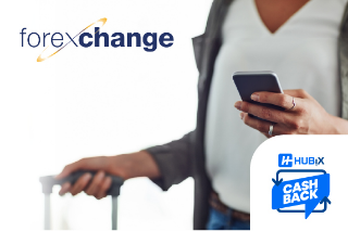 Cambio valuta con cashback: Forexchange nuovo partner Hubix.it